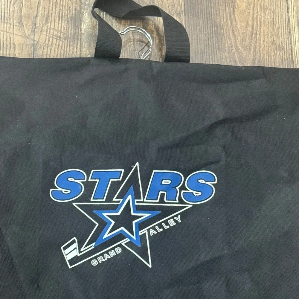 K1 Sportswear Grand Valley Stars Hockey Garment Bag Black 33x22 Jersey Travel